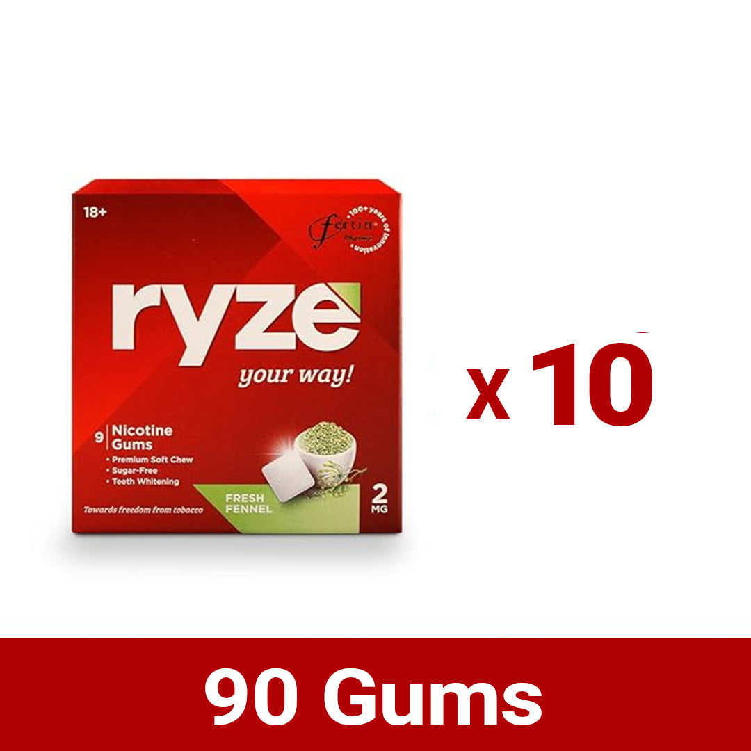 RYZE Gums Sugar-free Fresh Fennel Flavor - 2mg