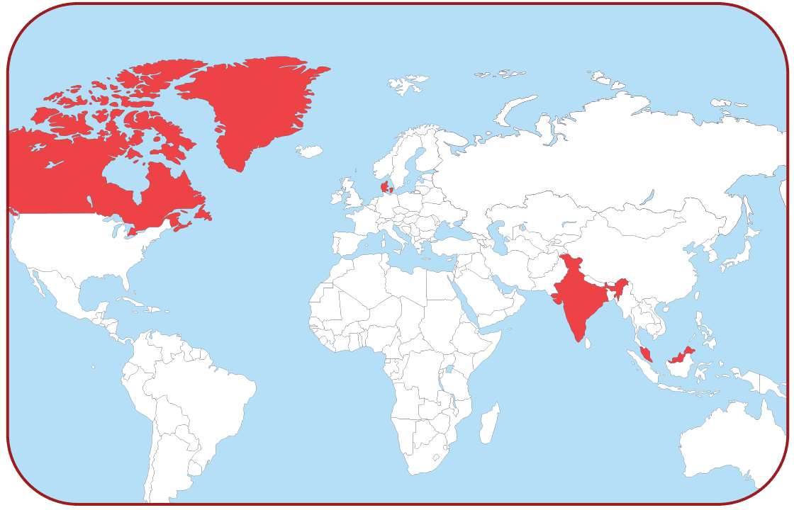 Ryze Global Presence Map (Mobile)