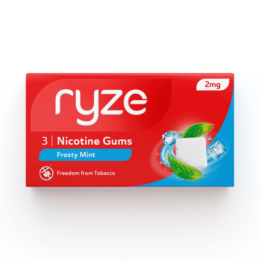 RYZE Gums (Frosty Mint) - 3 Gums