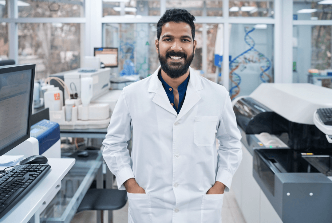 Lab researcher