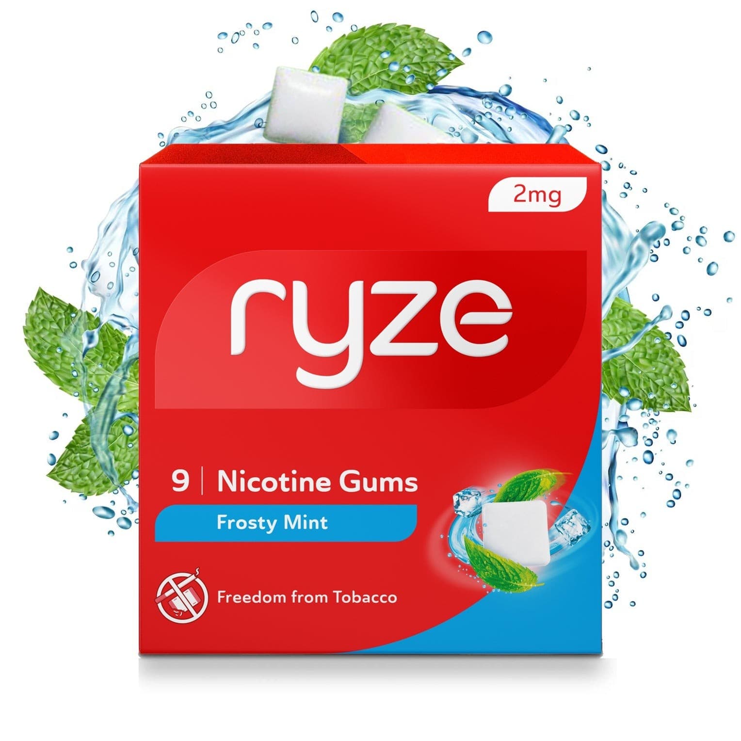 RYZE Frosty Mint Flavor - Pack of 1- 1N