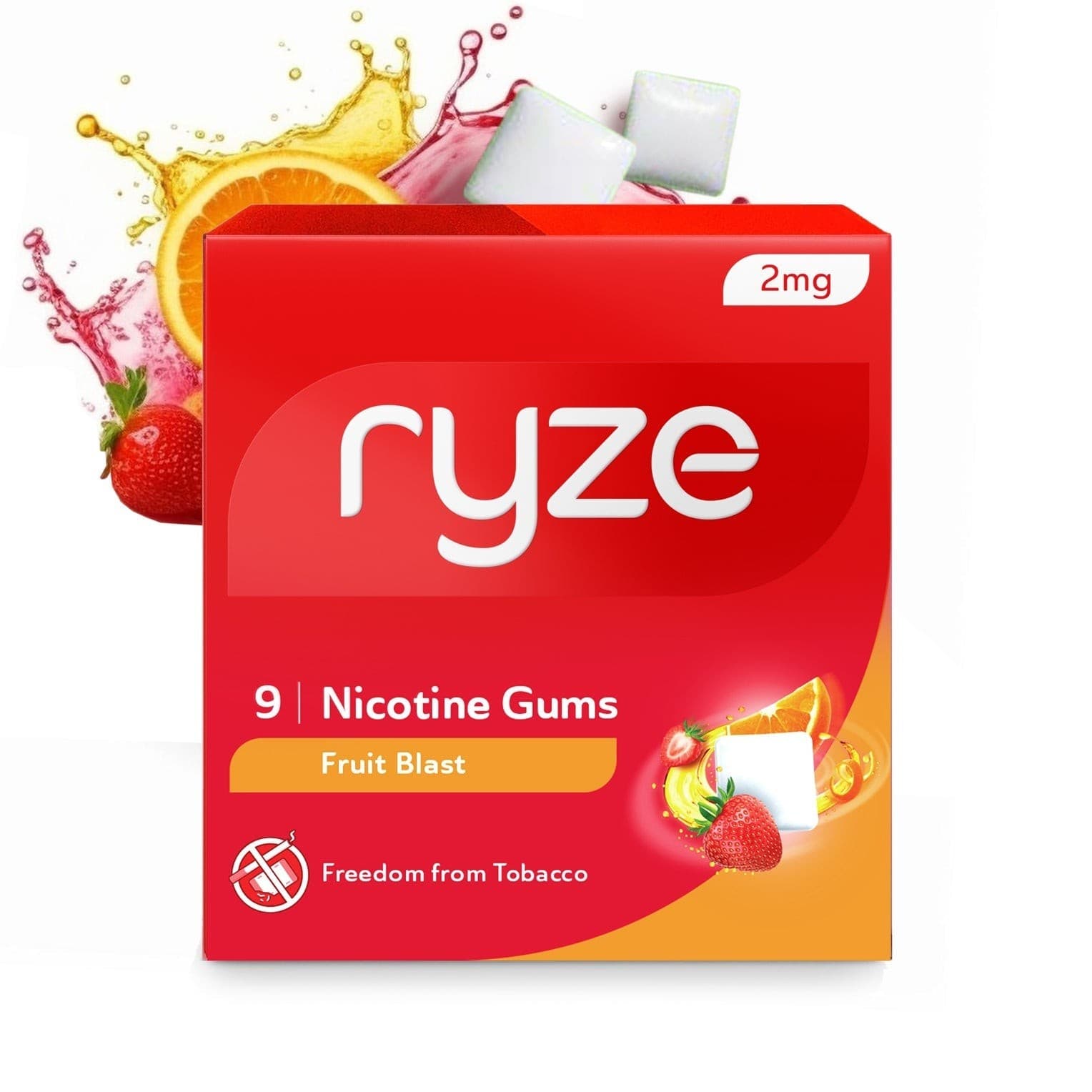 RYZE Fruit Blast Flavor - Pack of 1- 1N