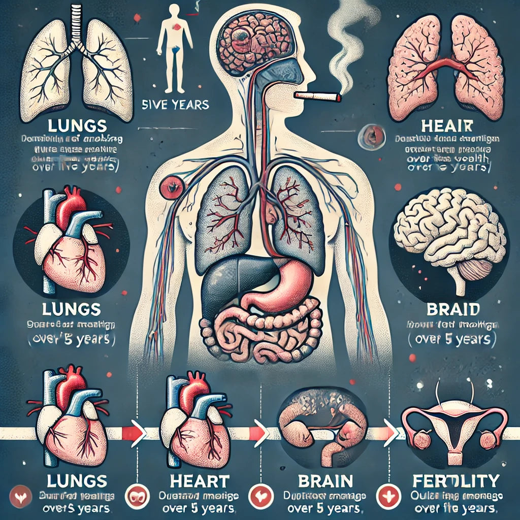 How Smoking for 5 Years Impacts Your Health and What to Do Next?