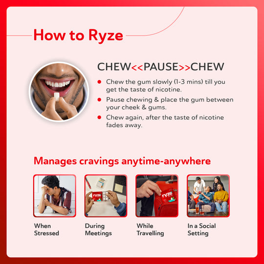 RYZE Gums Flavored Pan – 2mg