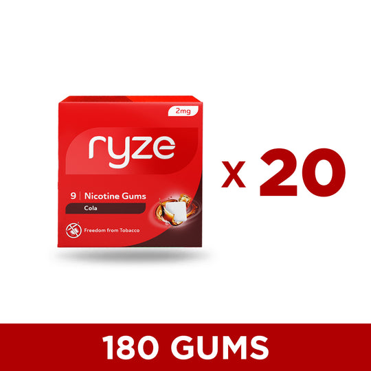 RYZE Gums Cola Flavor - 2mg