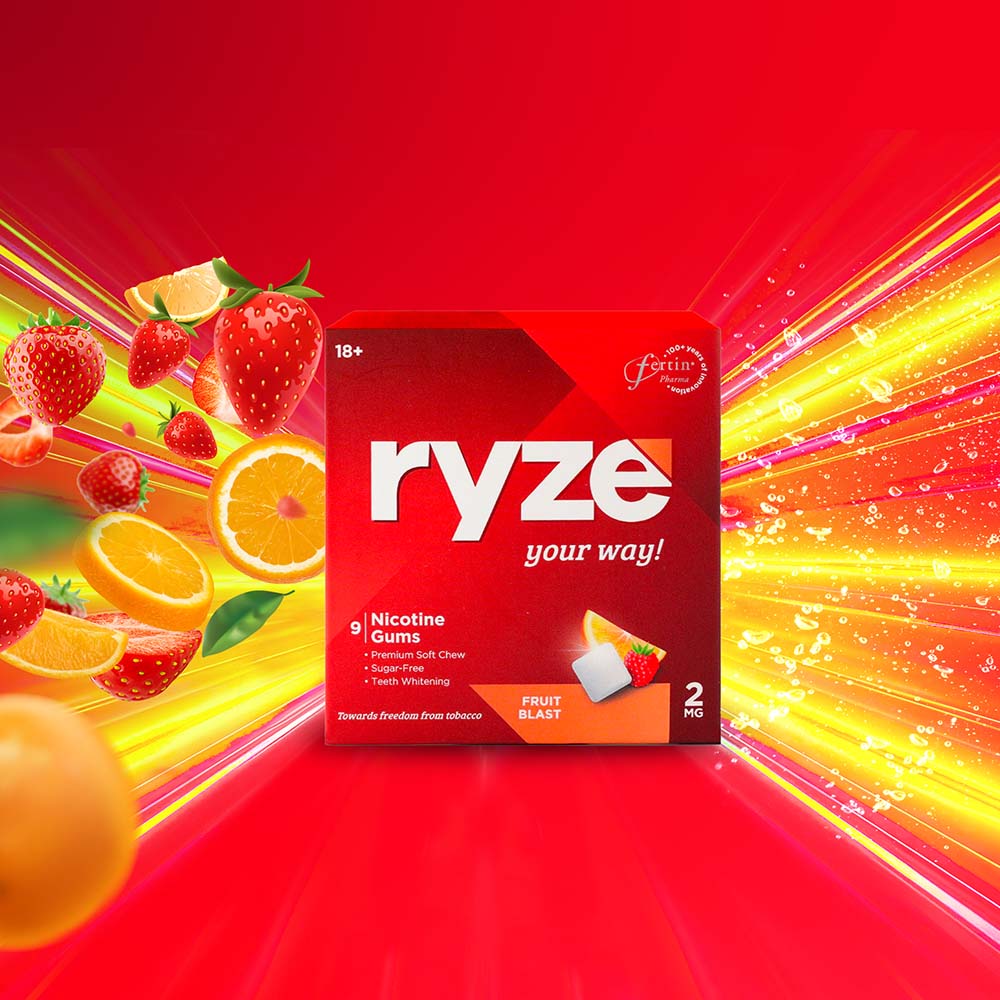 RYZE Nicotine Gums - 2mg