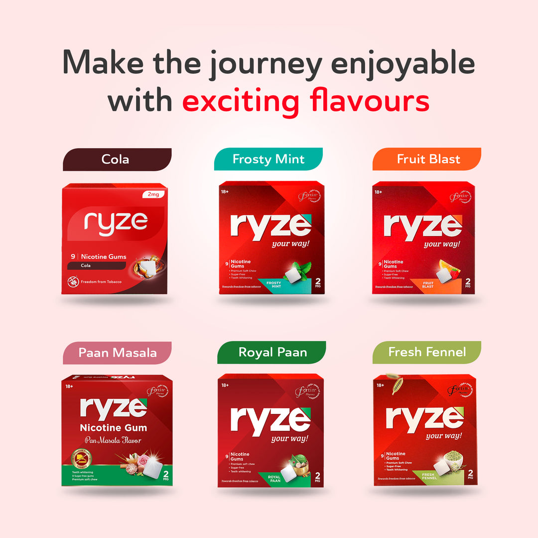 RYZE Gums Cola Flavor - 2mg