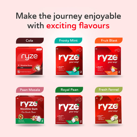RYZE Gums Cola Flavor - 2mg
