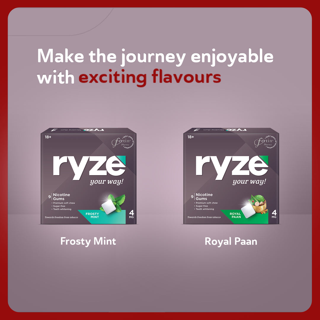 RYZE Nicotine Gums - 4mg