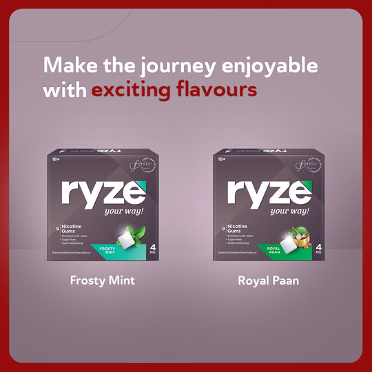 RYZE Nicotine Gums - 4mg