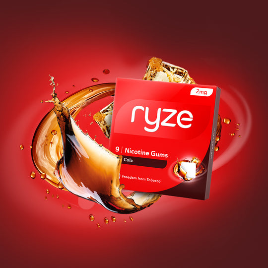 RYZE Gums Cola Flavor - 2mg