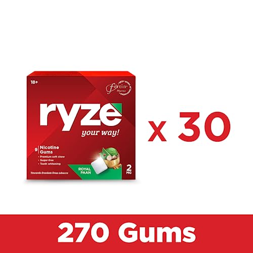 RYZE Gums Royal Paan Flavor - 2mg