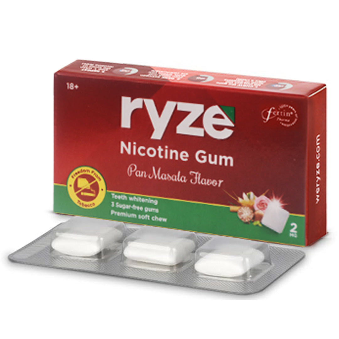 Ryze Nicotine Gums (Sample Pack of 3)