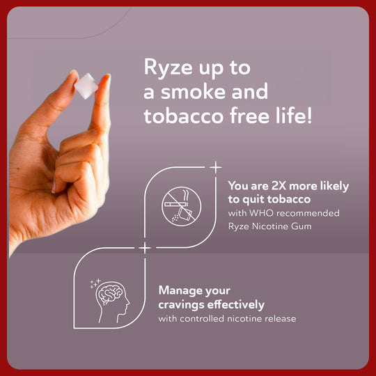 RYZE Nicotine Gums - 4mg