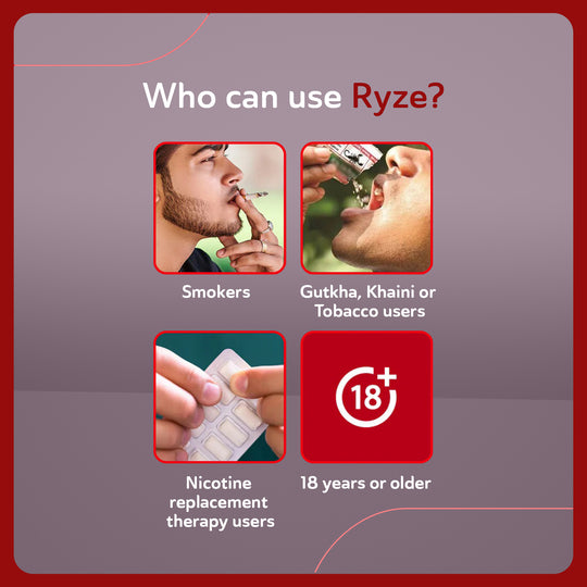 RYZE Nicotine Gums - 4mg