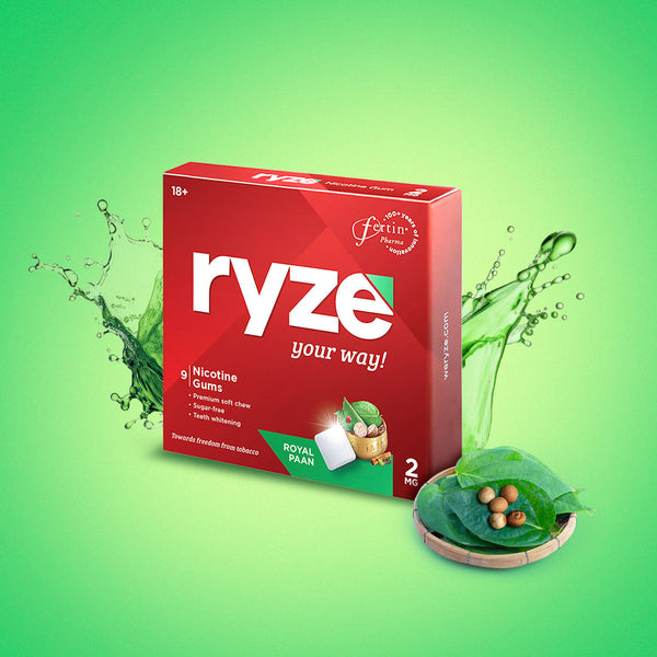 RYZE Gums Royal Paan Flavor - 2mg