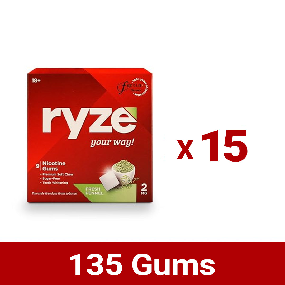 RYZE Gums Fresh Fennel Flavor - 2mg